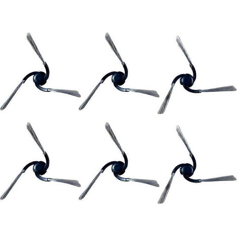 Brosses latérales pour aspirateur robot Dreame D20 Air Plus - Accessoires de nettoyage des bords pour coins, murs et meubles (lot de 6) (1/5)