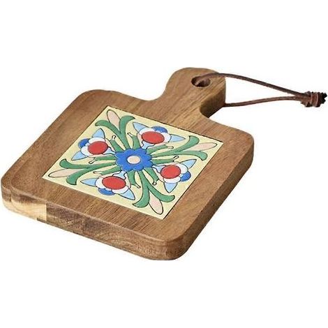 Kaelt - Dessous de plat isolants en bois massif, sets de table rétro pour la maison B (1/5)