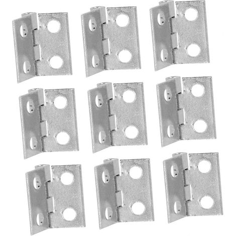 SOIMISS Lot de 100 mini charnières pour boîtes en bois, placards et bijoux (1/5)