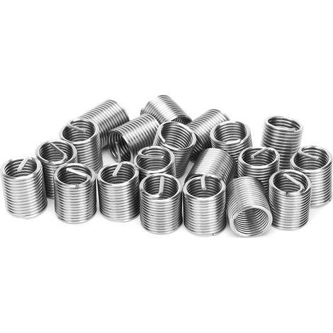 20pcs M121.5 steel wire thread insert, thread protection sleeve, thread repair 2D (1/5)