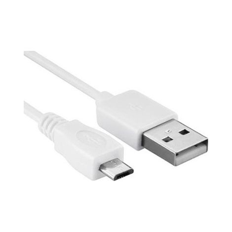 Hamlet Cavo da USB Tipo A maschio a Micro USB Tipo B maschio da 1,5 m bianco