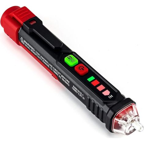 Berührungsloser Spannungsprüfer, Spannungsprüfer mit einstellbarer Empfindlichkeit, elektrisches Prüfgerät, berührungsloser Phasenleiterprüfer VT200