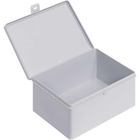 Alutec 66019 Scharnierdose (L x B x H) 180 x 140 x 80 mm Grau 1 St.