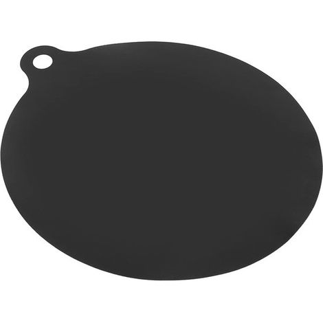 Set de tapis de protection pour table de cuisson à induction Electric , tapis de pâtisserie antiadhésif en silicone, tapis de table antidérapant résistant à la Heat - Coussin rond isolé Heat - 22 cm - (1/5)