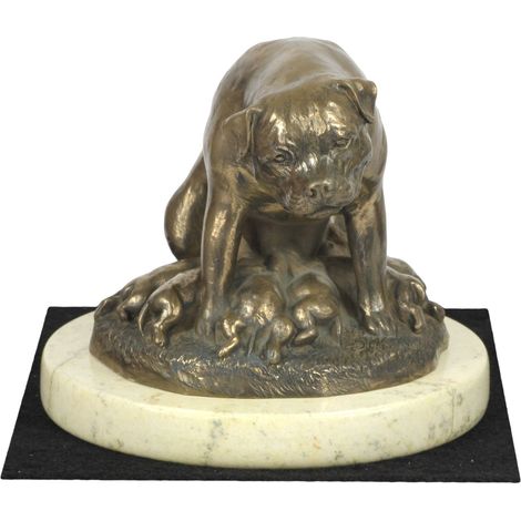 Rottweiler I - estatuilla de perro, figura de silueta de perro, trofeo para una exposición canina de Art-Dog (1/5)