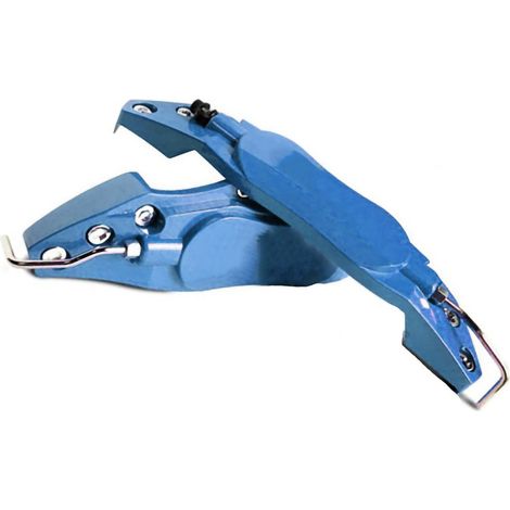 Protection d'étrier universelle, protection d'étrier de frein en alliage d'aluminium haute résistance, adaptée aux automobiles, bleue, taille moyenne. (1/5)