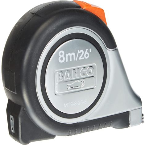 8M FLEXOMETRO 25MM INOX/PULG (1/3)