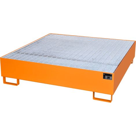 Bauer Auffangwanne AW 450, lackiert, Gelborange