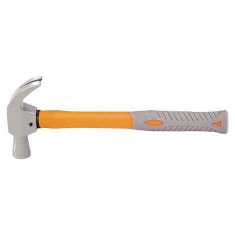 Martillo de carpintero inoxidable con mango de fibra de vidrio 450 g ALYCO