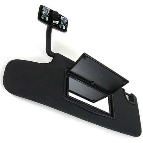 Pare-soleil gauche noir compatible avec Wrangler JK 2007-2018, pièce d'origine 6CJ07DX9AA. (1/5)