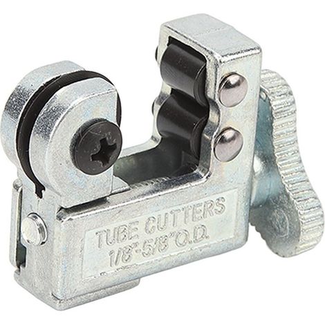Coupe-tube de 3 mm à 16 mm Capacité de coupe Améliore l'efficacité du travail Argent pour tuyaux en cuivre, aluminium et PVC (1/3)