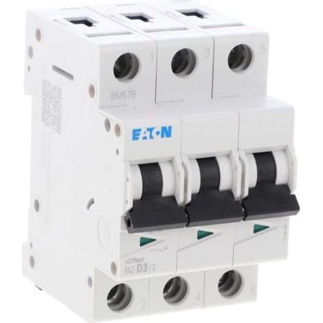 Interruttore magnetotermico 3P D 3A 15kA AC FAZ-D3/3 278886