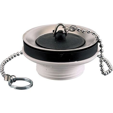 Bonde Lavabo Abs Bouchon Chaîne Vidage Simple Et Fiable Pour Lavabo - Rousseau Robinetterie (1/2)