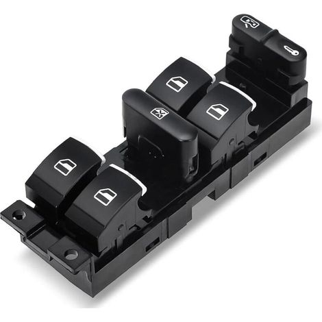 Interrupteur De Lève-vitre Pour VW GTI, Pour Golf 4, Pour Jetta MK4, Pour Bora, Pour Passat B5 B5.5 (1998-2004) 3BD 959 857 3BD959857 Interrupteur de fenêtre de porte