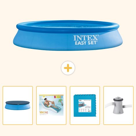 Intex Piscine Easy Set Ronde - 305x61 cm - 5-pièces  S129 (1/5)