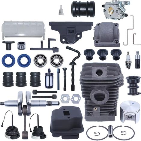 Motorüberholungssatz – MS250 MS230 025 023 – 42,5 mm Bohrung – 10 mm Spindel – Komplett (1/5)