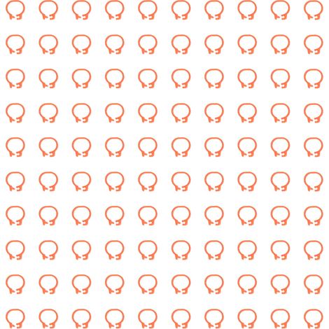 100PCS 8mm Bagues de Repérage pour Pigeons Anneaux de Volaille sans Inscription Orange Accessoires (1/5)