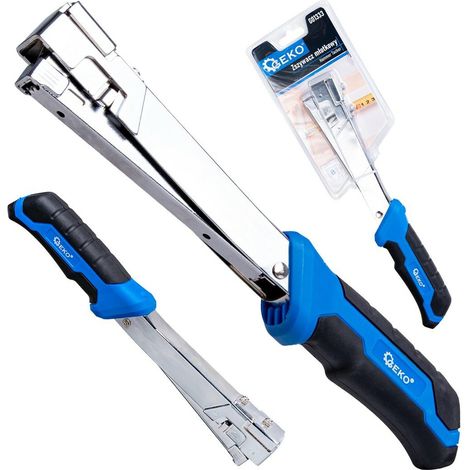 Agrafeuse à main geko hammer tacker poignée ergonomique impact (1/3)