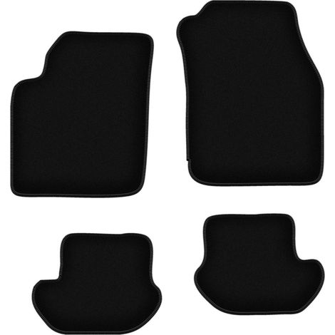 Schwarze Velours-Fußmatten für Ford Ka MK1 Schrägheck (1998-2006) (1/5)