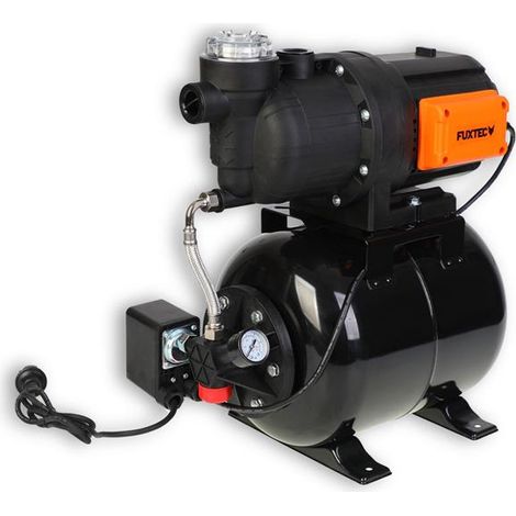 FUXTEC Hauswasserwerk 1200 Watt Motor 9m Tiefe 4,8bar 3800 Liter FX-HWW2200 (1/5)