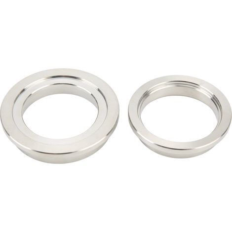 Kit de bride de soupape de décharge 44 mm en acier inoxydable, entrée/sortie, soudure V-band, remplacement pour TIAL MV-R MVR VBAND (1/5)