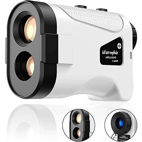 Télémètre laser de golf avec correction de pente - Télémètre laser haute précision de 875 yards, verrouillage du drapeau, vibration, SpeedFog, léger et ergonomique. (1/5)