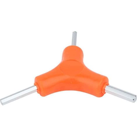 Clé Allen portable légère en acier inoxydable pour réparation et entretien de vélo