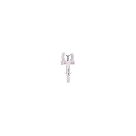 Packung mit 100 Stück Rohrbefestigungen mit Ø16-mm-Stecker (1/2)