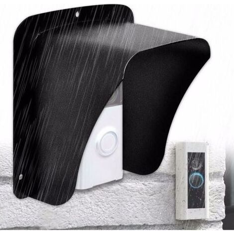Protection sonnette extérieure en acier inoxydable – Housse étanche pour intempéries – Compatible avec dispositifs de contrôle d'accès (1/5)