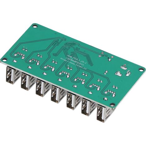 Module Hub USB2.0 1 à 7 ports, carte extension gratuite Windows Linux Android (1/5)