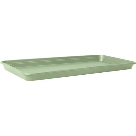 Florus Soucoupe Universelle Rectangulaire L86 - Vert - L 87 x B 32.5 x H 0 cm - extérieur - 100% recyclé