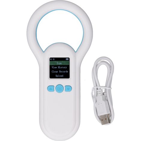 Lecteur puce animale 134,2Khz écran TFT 1,44in – USB2.0 Bluetooth 5.0 lecteur ID puce animaux, identification (1/5)
