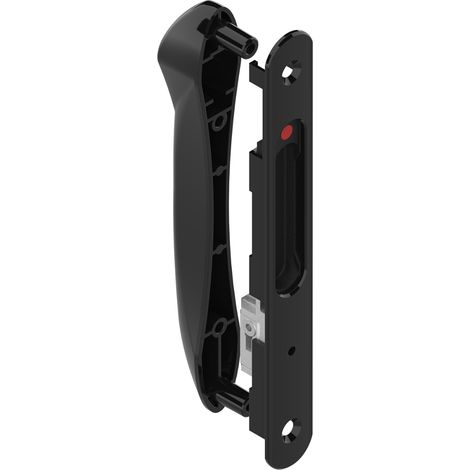 Scrocco doppio per scorrevole con chiave Silène 6796 LA CROISÉE DS - Nero - DS6796-013 (1/2)