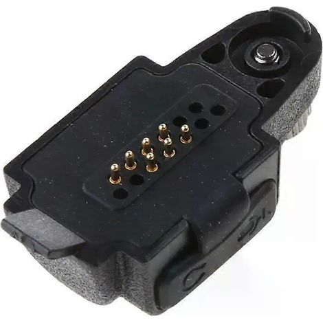 Audio-Adapter-Anschlusskonverter für Walkie-Talkies mit 2-poligem Anschluss für GP328Plus, Retevis RT29, RT48, RT82, Ailunce HD1-JXLGV (1/4)