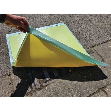 PATRECO Mehrweg-Kanalschutzmatte L60xB60xH0,8 cm (1/4)