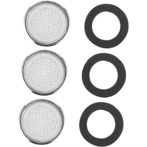 3-teiliger Wasserhahn-Luftsprudler mit Wassersparfunktion für die Küche, inklusive Ersatzzubehör, kompatibel mit Standard-Wasserhähnen (1/4)