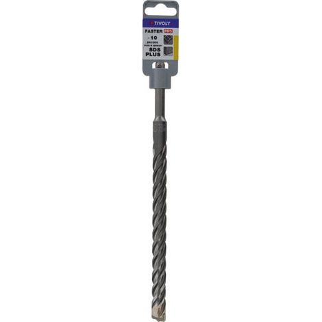 Tivoly - Ø: 14 / Betonbohrer 2 Schneiden SPEEDER2 - L260mm - Zentrierspitze - Vier Nuten - SDS+/ L: 260