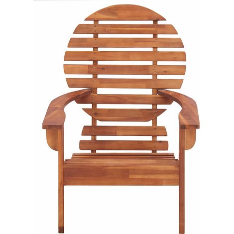 Maison Exclusive - Sedia Adirondack in Legno Massello di Acacia (1/5)