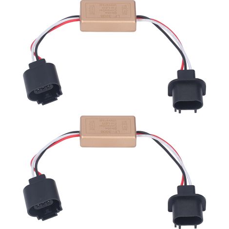 2 Phares LED Stroboscope Module ABS Contrôleur Clignotant pour Véhicules Moteurs Vélos Électriques Lot de 2 (1/5)