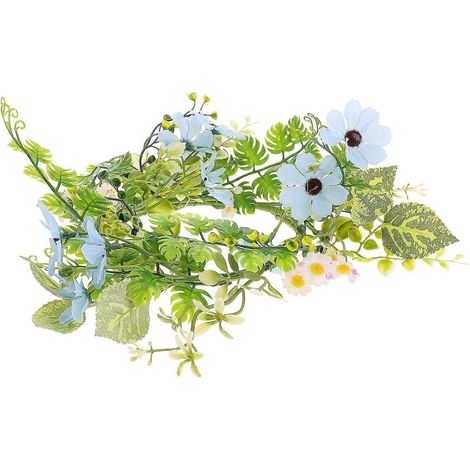 Couronne de bougies décorative pour porte, 3 pièces, anneau floral romantique pour bougies (1/5)