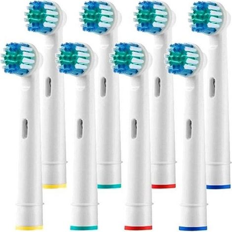 Braun Elektrische Zahnbürstenköpfe – 8er-Pack – Weich – Kompatibel mit Oral-B – Präzisionsreinigung (1/5)