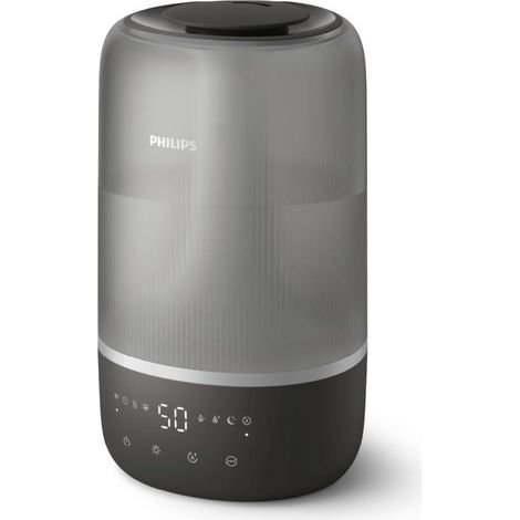 Philips HU1510/03 humidificateur gris anthracite 3L silencieux (1/3)