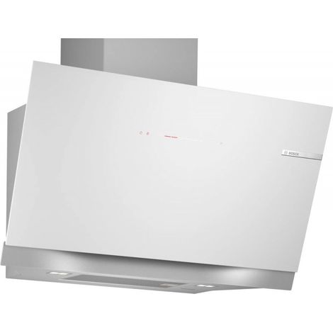 BOSCH G. BLANCA CAMPANA DWK91LT20 INCLINADA 90CM CRISTAL BLANCO A+ (1/5)