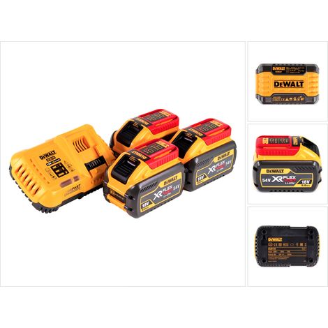 DeWALT DCB 118 Cargador rápido XR FLEXVOLT para baterías carril XR 54 V / 18 V (1/5)
