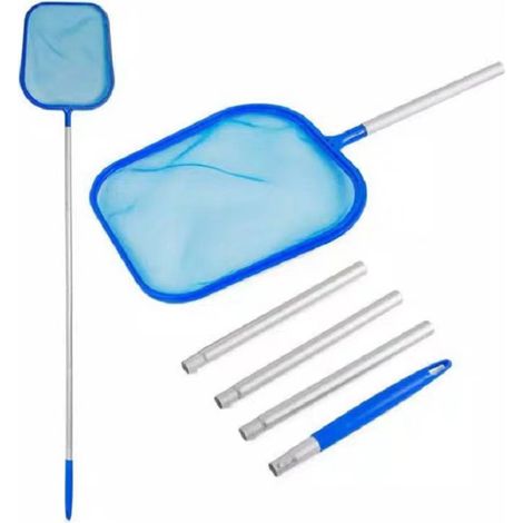 Accessoires de nettoyage de piscine très demandés, notamment les épuisettes avec perches. (1/5)