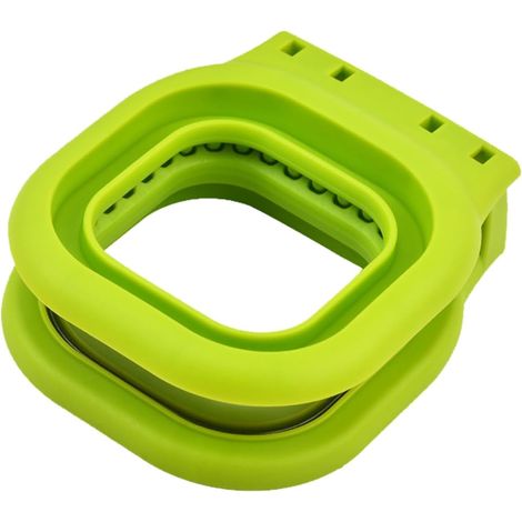pezzi di stampo per sandwich, sigillante per pane con tasca quadrata, design facile da premere, materiale per uso alimentare, compatto e riutilizzabile, realizzato in acciaio inossidabile e polipropil (1/5)