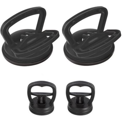 4 Pièces Ventouses Ultra Puissantes Ventouse Debosselage Carrosserie Kit de Debosselage Carrosserie pour Soulever Les écrans de Tablette, Ordinateur et Portable (2 gros 2 petits) (1/5)