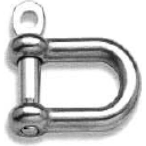 ORECA - GRILLO DRITTO CON TRAVERSINO A VITE - ACCIAIO INOX 6-1/4MM