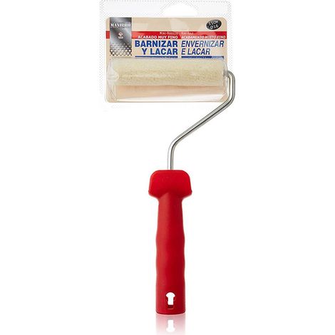 Rodillo Pintura Mini 11 Cm Barnizar Y Lacar Rulo Pluma