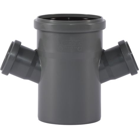 Ostendorf HTsafe Doppelabzweig DN 110/50/50 mm 67 Grad 175910 (1/2)